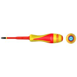 Tournevis POZIDRIV® bi-matière isolé 1000V . PZ2 pour | Vis bois | Eki