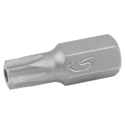 Embout de vissage TORX® percé . L.30 mm | Vis bois | Ekibat