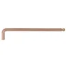 Clé mâle longue tête sphérique BERYLLIUMplus 4mm . | Vis bois | Ekibat