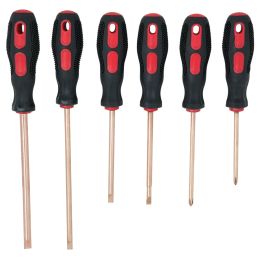 Jeu de tournevis BERYLLIUMplus . 6 pièces KSTOOLS | Vis bois | Ekibat