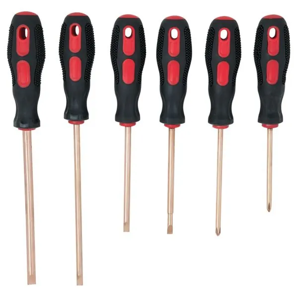 Jeu de tournevis BERYLLIUMplus . 6 pièces KSTOOLS | Vis bois | Ekibat