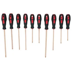 Jeu de tournevis BERYLLIUMplus . 10 pièces KSTOOLS | Vis bois | Ekibat