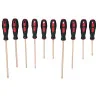 Jeu de tournevis BERYLLIUMplus . 10 pièces KSTOOLS | Vis bois | Ekibat
