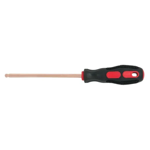 Tournevis tête sphérique BERYLLIUMplus 6mm . 125mm KSTOOLS | Vis bois