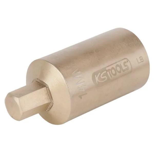 Douille tournevis 6 pans . courte BRONZEplus 24mm . 90mm