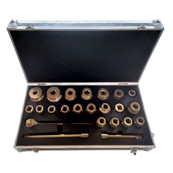 Coffret de douilles BRONZEplus 1" . 23 pièces KSTOOLS