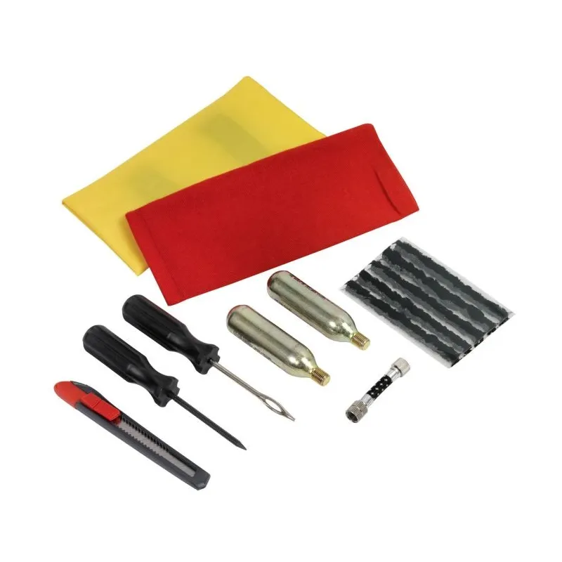 Kit de réparation de pneus Moto et Quad avec accessoires de gonflage KSTOOLS 150.1085 | 150.1085 Kit de réparation de pneus Moto et Quad avec accessoires de gonflage KSTOOLS 150.1085 | 150.1085