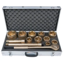 Coffret de douilles BRONZEplus 1" . 13 pièces KSTOOLS