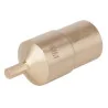Douille tournevis 6 pans creux . courte BRONZEplus 4mm .