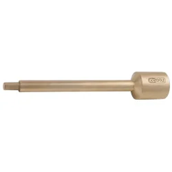 Douille tournevis 6 pans longue BRONZEplus 14mm . 140mm