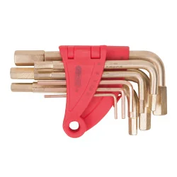 Jeu de clés mâles sur support BRONZEplus . 8 pièces KSTOOLS