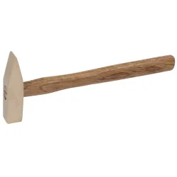 Marteau de mécanicien BRONZEplus manche hickory . tête 400g