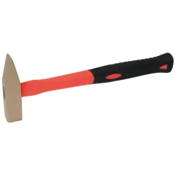 Marteau de mécanicien BRONZEplus manche tri-matière . tête