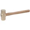 Massette octogonales BRONZEplus manche hickory . tête 8000g