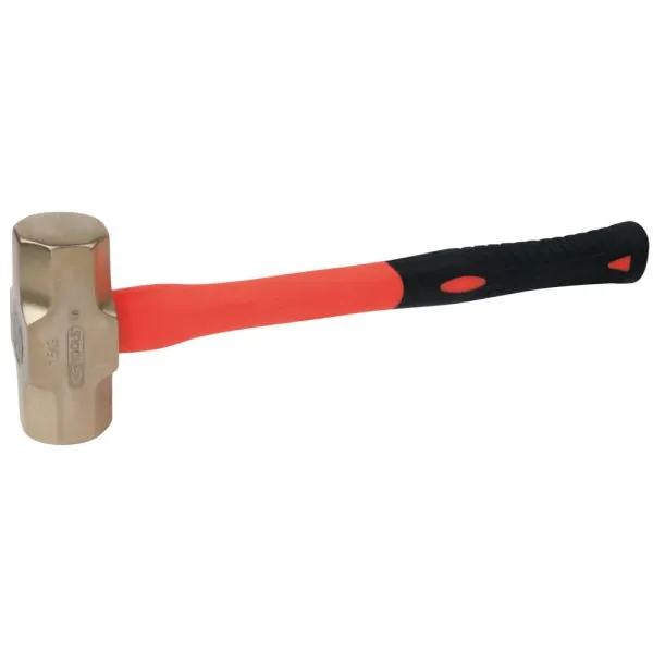 Massette octogonales BRONZEplus manche tri-matière . tête
