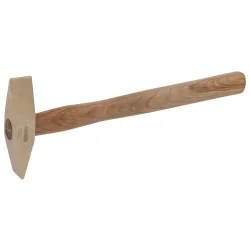 Marteau à dérouiller BRONZEplus manche hickory . tête 200g