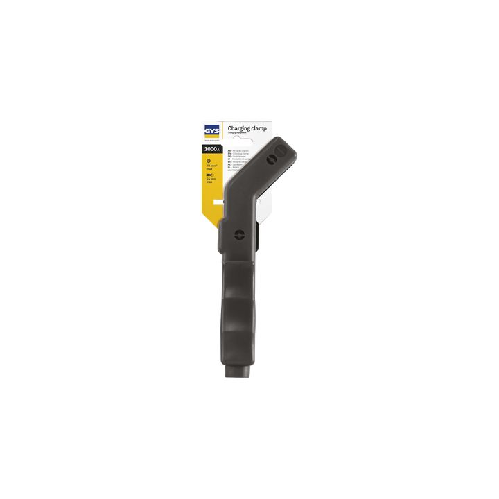 Pince de charge courbée isolée 1000 A (noire) | TOOL IT