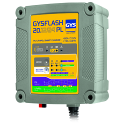Chargeur de batterie GYSFLASH 20.12/24 PL | GYS