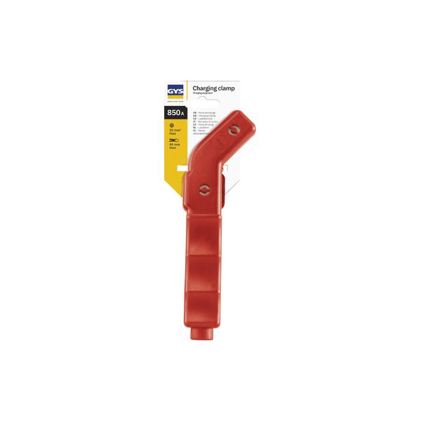 Pince de charge courbée isolée 850&nbsp;A (rouge) | TOOL IT