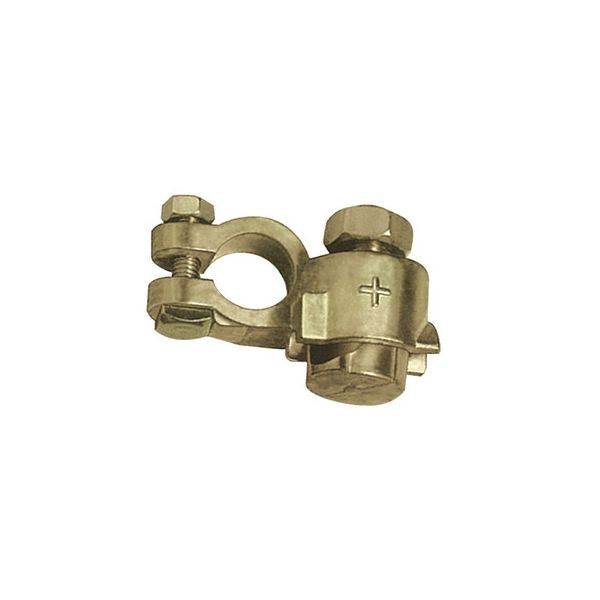 25 Cosses batterie double serrage PL/TP(+) pour câble Ø
