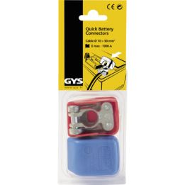 2 Cosses batterie connexion rapide VL/PL (+ & -) pour câble