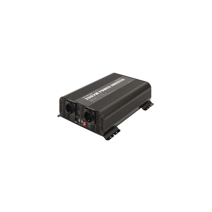 Convertisseur DC/AC 2000 W - PSW 2002W - 12V + Télécommande