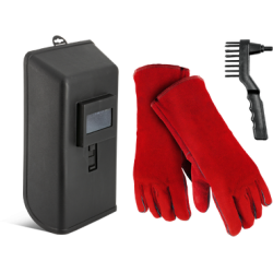 Lot 1er équipement du soudeur (gants + masque à main +