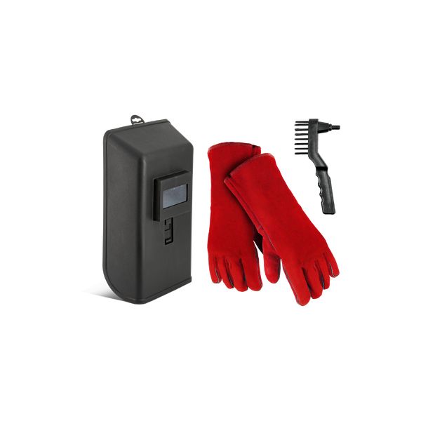Lot 1er équipement du soudeur (gants + masque à main +