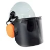 Casque de chantier avec protection auditive & visuelle
