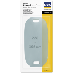 5 Écrans masque externes 226 x 106 mm - PROMAX 9-13 | GYS