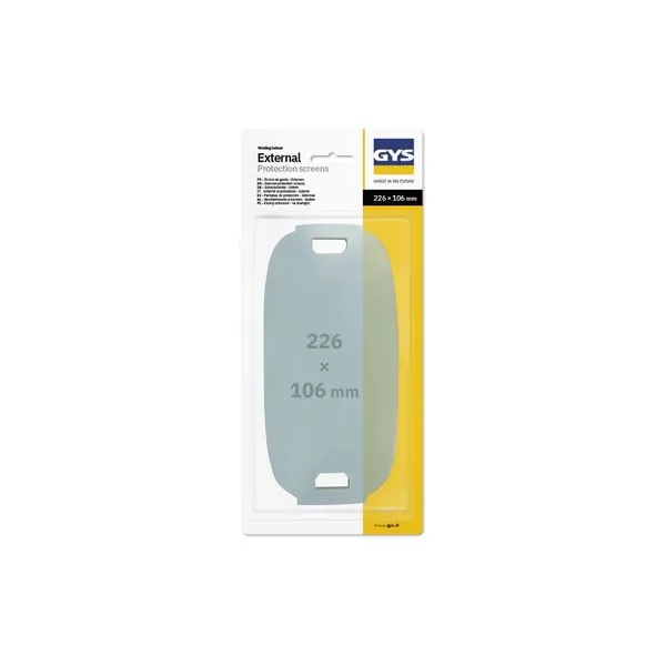 5 Écrans masque externes 226 x 106&nbsp;mm - PROMAX 9-13 | GYS