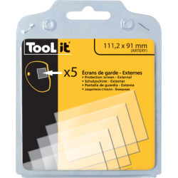 5 Écrans masque externes 111,2 x 91 mm - EXPERT 9-13 G |