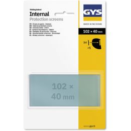 5 Écrans masque internes 102 x 40 mm - TECHNO 11 | GYS