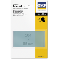 5 Écrans masque internes 104 x 55 mm - MASTER 11/EXPERT