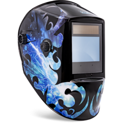 Masque de soudage LCD ZEUS 5/9 - 9/13 G Cosmic True Color |