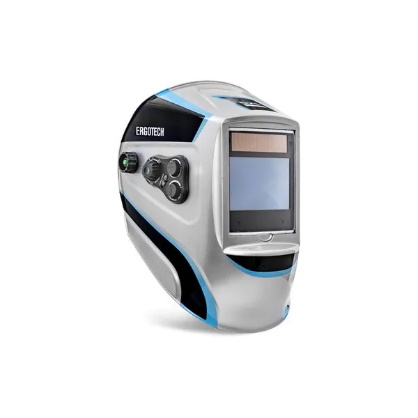 Masque de soudage LCD ERGOTECH+ 5/9 - 9/13 Silver True