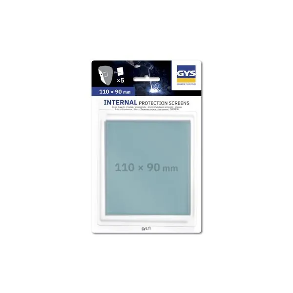 5 Écrans masque internes 110&nbsp;x&nbsp;90&nbsp;mm - FLIP-FLAP | GYS