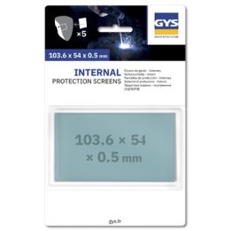 5 Écrans masque internes 103,6 x 54 x 0,5 mm -