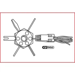 Extracteur de cosses KSTOOLS 150.1231 | 150.1231