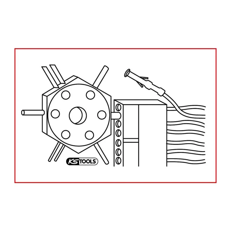 Extracteur de cosses KSTOOLS 150.1232 | 150.1232 Extracteur de cosses KSTOOLS 150.1232 | 150.1232