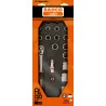 BAHCO Module mousse Fit&Go 1/3, douilles 1/2"- 21 Pcs