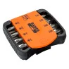 BAHCO Jeu d’embouts 1/4" pour vis à