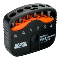 BAHCO Jeu d’embouts à torsion 1/4" pour vis