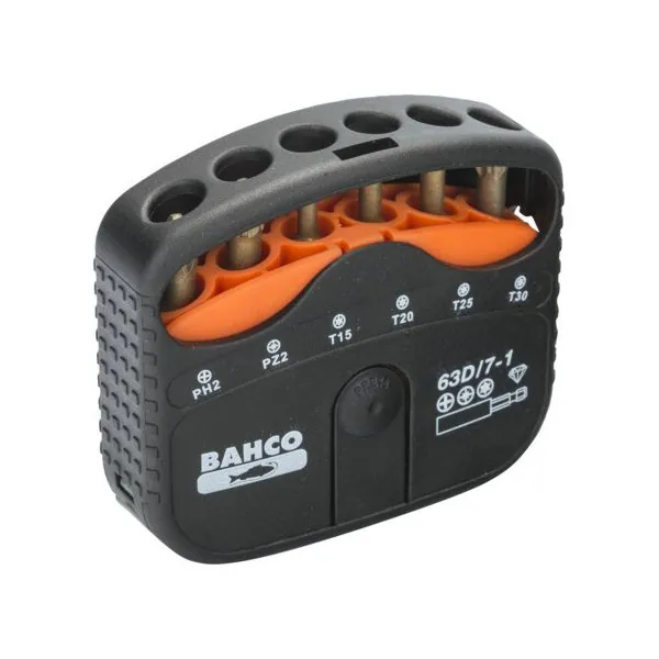 BAHCO Jeu d’embouts à torsion diamant 1/4" avec