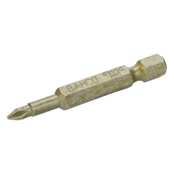 BAHCO Embout à torsion extra dur 1/4" pour vis Phillips