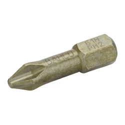 BAHCO Embout à torsion extra dur 1/4" pour vis Phillips