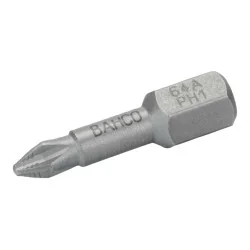 BAHCO Embout à torsion ACR 1/4" pour vis Phillips PH1,