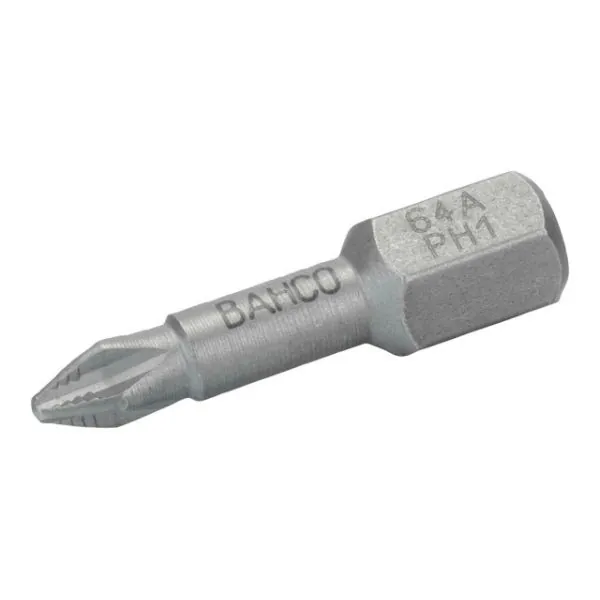 BAHCO Embout à torsion ACR 1/4" pour vis Phillips PH3,