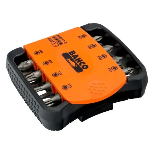 BAHCO Jeu d’embouts 1/4" pour vis Pozidriv/Phillips/TORX®