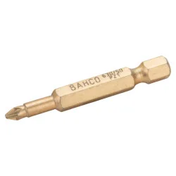 BAHCO Embout à torsion diamant 1/4" pour vis Pozidriv PZ3,